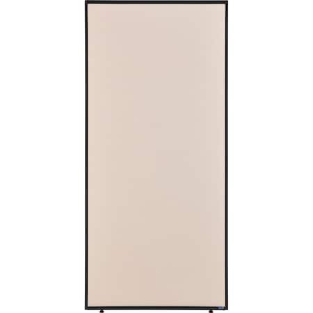Global Industrial Office Partition Panel, 36-1/4W x 96H, Tan 695788TN